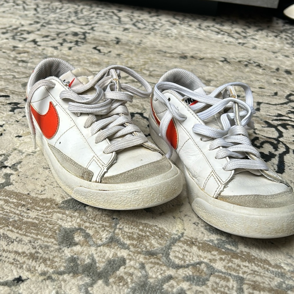 Kids, Yōkō Nike, orange, low blazer shoes